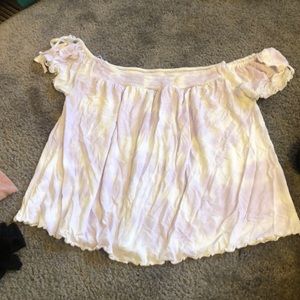 Off the shoulder top